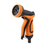 Maxbell Front Hose Sprayer Heavy Duty Adjustable for Car Garden Orange