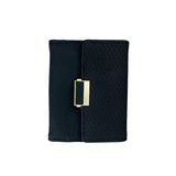 Maxbell Pocket wallet Practical Convenience with 11 Card Slots Storage Travel Black
