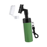 Maxbell Golf Club Brush with Water Bottle Convenient Carrying Golf Club Groove Brush Green