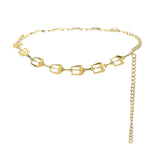 Maxbell Women Metal Waist Chain Waistband Adjustable for Clothes Dress Accessories