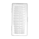 Maxbell 504Pcs Transparent False Nail Tips for Parties Lady Water droplets