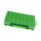 Maxbell Fishing Tackle Lure Box Squid Jig Bait Box Convenient to Carry Lightweight Green S