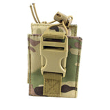 Maxbell 1PC Radio Pouch Holder Lightweight Portable Waist Bag Universal for Camping Multicolor B