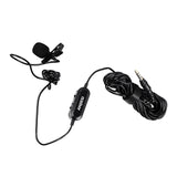 Maxbell Lavalier Lapel Microphone for Smartphones PC Laptop DSLR Cameras Portable