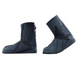 Maxbell Waterproof Shoe Covers PVC Reusable Rain Boots for Outdoor Men Women Camping 41-42