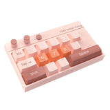 Maxbell Temporary Car Phone Number Keyboard Automobile Parking Phone Number Plate pink