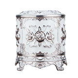 Maxbell Tissue Box Holder Stylish Paper Container Dispenser Box for Office Desk Cafe Silver