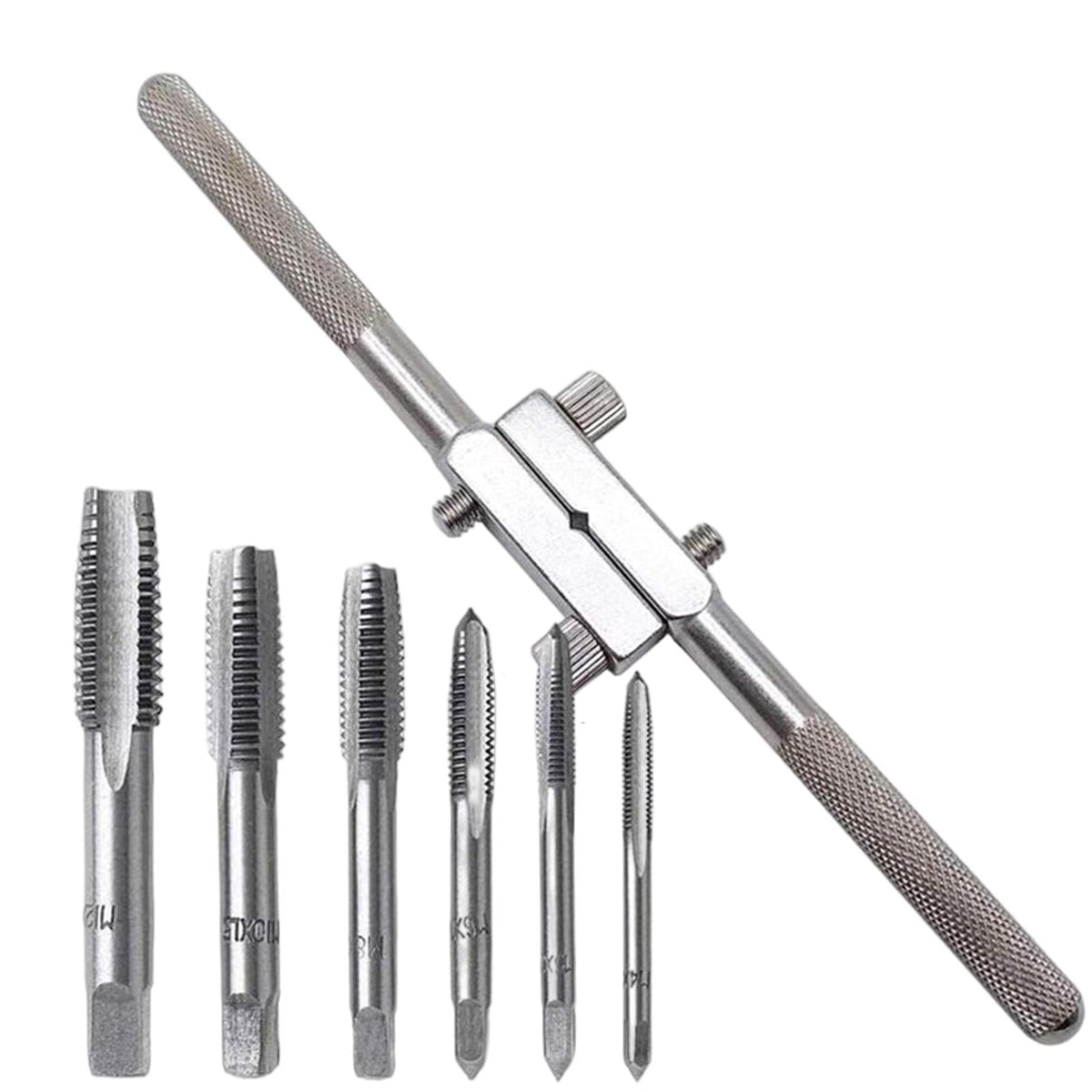 Maxbell M4-M12 Threading Tapping Wrench Straight for Repair Accessories Manual Tool Tap Wrench Thread