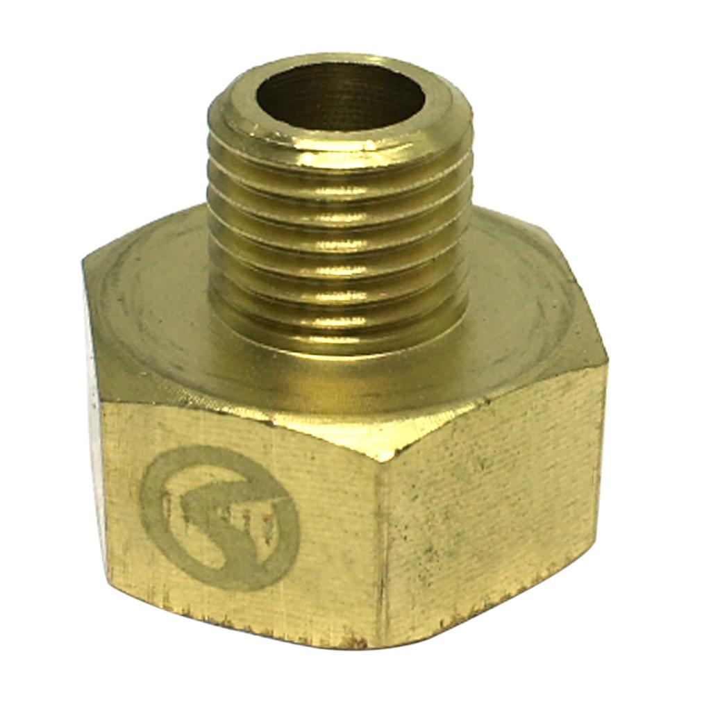 Max 1 Pc Brass Male Female Thread Adapter Connector Fitting Bushing DN8 x DN15