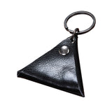 Maxbell Guitar Pick Holder Keychain Birthday Gift Key Fob Case Bag Plectrum Case Bag Black