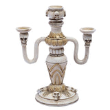 Maxbell Vintage Style Skull Candle Holder Candlestick Decorative for Holiday
