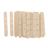 Maxbell DIY Candle Wicks Holder Candle Home Candle Making 150x20MM Three Hole 50Pack