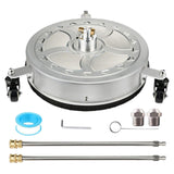 Maxbell 16inch Pressure Washer Surface Cleaner Pressure Washing Flat Surface Cleaner