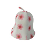 Maxbell Felt Sauna Hat Men Bath Accessories Sauna Banya Hat for SPA Bathing Bathroom Flowers