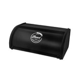 Maxbell Multipurpose Bread Box Decorative Sealed Case for Living Room Black Large