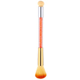 Maxbell Nail Care Manicure Dust Remover Cleaner Brushes Makeup Powder Brushes Orange