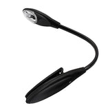 Max Maxb Music Score Stand Light Adjustable Clip Mini LED Book Reading Lamp Black
