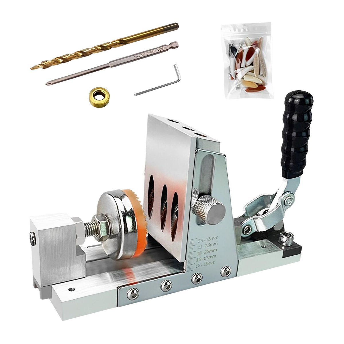 Maxbell Professional Pocket Hole Jig Tool Kit Digging Hole Positioning for Furniture