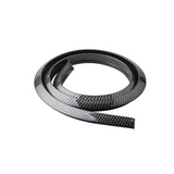 Maxbell Universal Car Wheel Fender Flare 59inch Protective Decorative Flexible Carbon Fiber Pattern