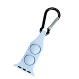 Maxbell Nurse Carabiner Silicone Band Strap Fits for iWatch Sky Blue 38 or 40mm