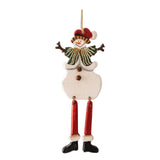 Maxbell Christmas Characters Shelf Sitters Snowman Santa for Mantel Indoor Home styleC
