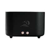 Maxbell Flame Humidifier Aroma Diffuser USB Powered Quiet for Office Bedroom Home Black