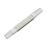 Maxbell Double Needle Threader Accs Hand Sewing for Household Needlecraft Embroidery Gray