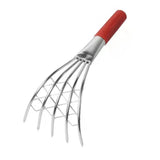 Maxbell Claw Rake with Mesh Net 5 Prong Clamming Claw for Weeding Beach Digging Rake 30cm