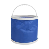 Maxbell Blue Collapsible Water Bucket for Camping Fishing Made of 600D Oxford Cloth 11L Volume