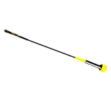 Maxbell Durable Warm up Stick Practice Exercise Golf Swing Trainer Aid for Balance Yellow 100cm