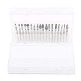 Maxbell 18pcs Nail Files Drill Bit Set Manicure Electric Grinding Polishing Head Kit