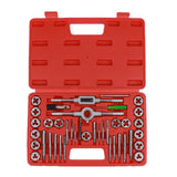 Max 40-Piece Alloy Tap and Die Set Essential Threading Tool with Storage Case