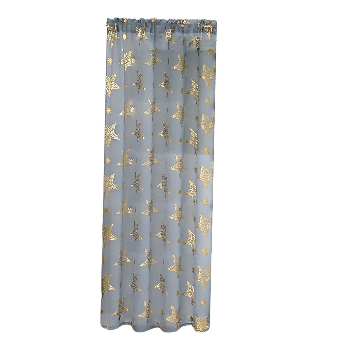 Maxbell Window Curtains Grey Curtains for Dining Room Living Room Bedroom 100x130cm