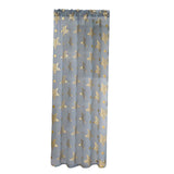 Maxbell Window Curtains Grey Curtains for Dining Room Living Room Bedroom 100x130cm