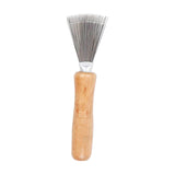 Maxbell Hair Grooming Brush Cleaner Effective Hair Brush Cleaner Wooden Handle