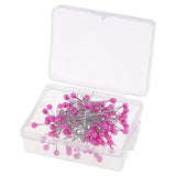 Max 100pcs Multicolor Pearlized Head Pins for DIY Jewelry Components Rose