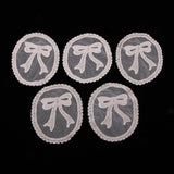 Max 5 Pieces Embroidery Lace Patches Appliques for Clothes Dress Decor Bow