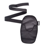 Maxbell Colostomy Bag Covers Reusable Durable Protective Bag for Outdoor Travel Home Black