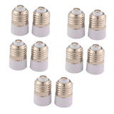 Maxbell 10x E27 to E14 Socket Adapter Easy to Install Lighting Accessories Lamp Base