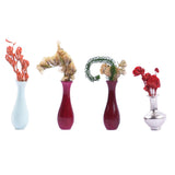 Max 4Pcs Creative Miniature Vase Model Dollhouse Accessories