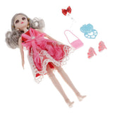 Maxbell 20 Jointed Female Doll Body Part for 36cm BJD Doll Replacements C