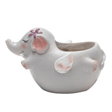 Max Resin Flowerpot Cartoon Succulent Plant Flowerpot Home Table Decor Elephant