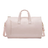 Maxbell Travel Garment Bag Shoulder Bag Pink Overnight Bag Weekender Bag Luggage Bag