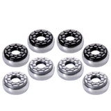 Maxbell 8Pcs Portable Shuffleboard Pucks Tabletop Game Pucks Matt Surface for Kids
