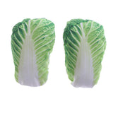 Maxbell 2 Pcs Pet Squeaky Dog Chew Toy Simulated Fruit Vegetable Sound Toy Cabbage
