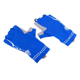 Maxbell Summer Breathable Cycling Motorcycle Half Finger Gel Padded Gloves S Blue