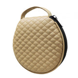 Maxbell Portable CD Wallet Case Organizer PU 20 Capacity Prevent Scratch Beige