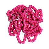 Maxbell 50x 2023 Pigeon Leg Rings Bird Foot Bands for Bantam Finch Canary Pink