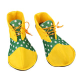 Maxbell Adult Clown Shoes Decor Cosplay for Halloween Stage Performance Party Favors Green