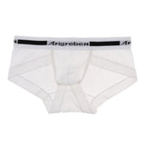 Maxbell Men Underwear Briefs Lace Low Rise Soft Underpant Sexy Lingerie M White